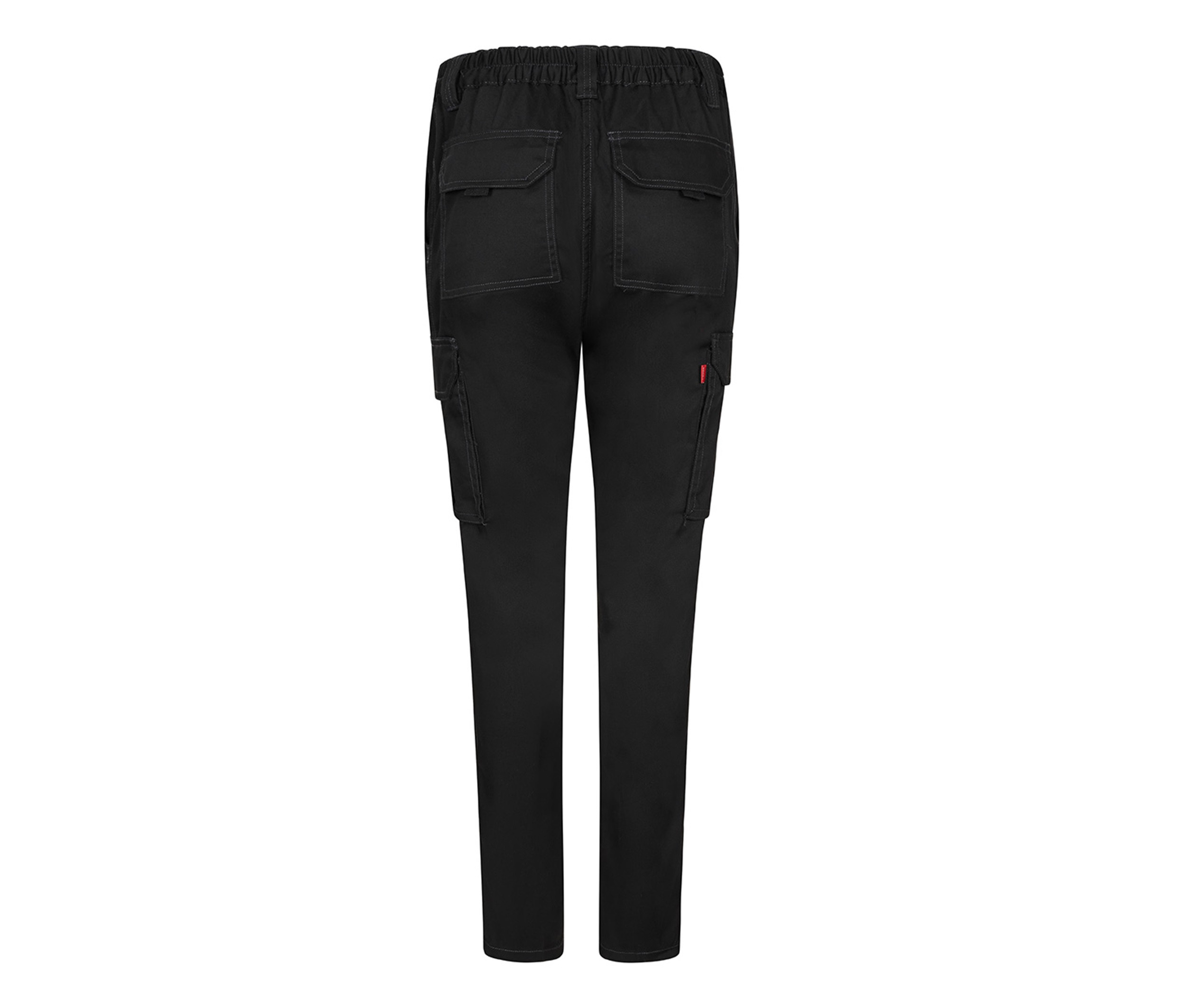 PANTALON STRETCH MULTI-POCHES FEMME