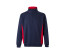 SWEAT BICOLORE COL ZIPPÉ